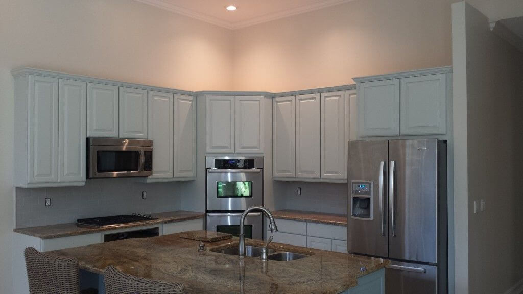 whole painted kitchen cabinets 
